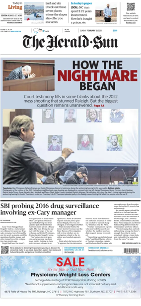 Cover of The Herald Sun (Sunday)