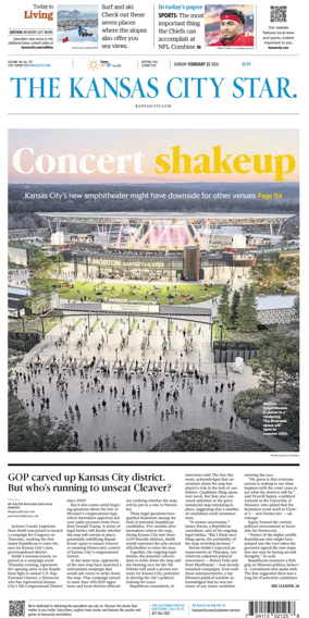 Cover of The Kansas City Star (Sunday)