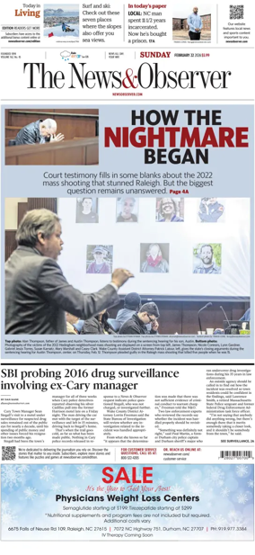 Cover of The News & Observer (Sunday)