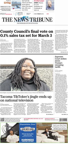 Cover of The News Tribune