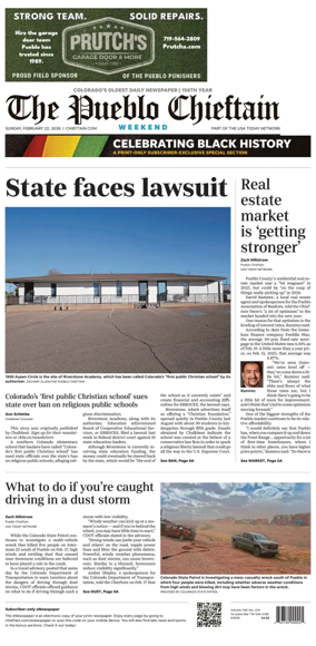 Cover of The Pueblo Chieftain