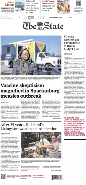 Cover of The State (Sunday)