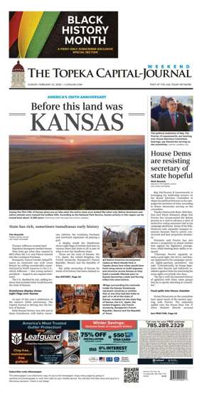 Cover of The Topeka Capital-Journal