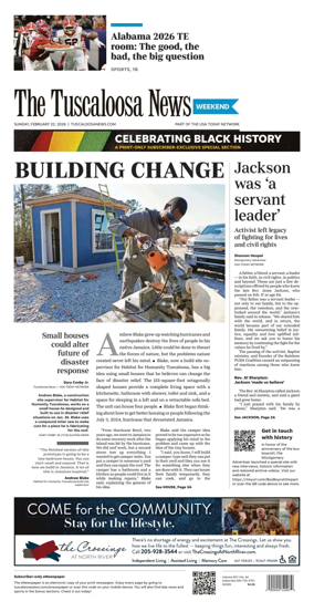 Cover of The Tuscaloosa News