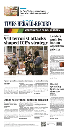 Cover of Times Herald-Record