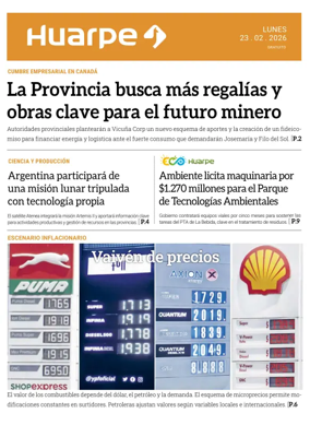 Cover of Diario Huarpe