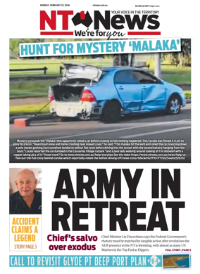 Cover of NT News