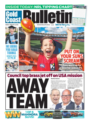 Cover of The Gold Coast Bulletin