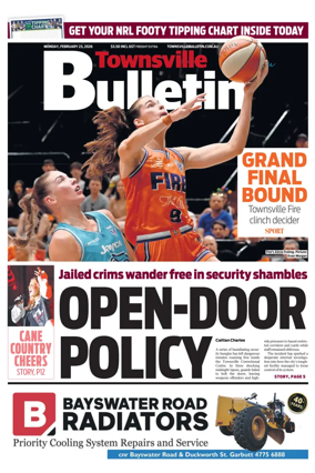 Cover of Townsville Bulletin
