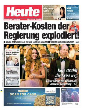 Cover of Heute - Niederosterreich Ausgabe