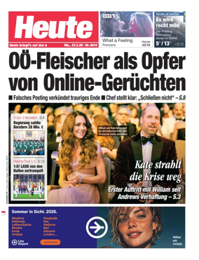 Cover of Heute - Oberosterreich Ausgabe
