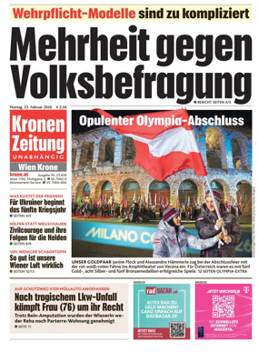 Cover of Kronen Zeitung