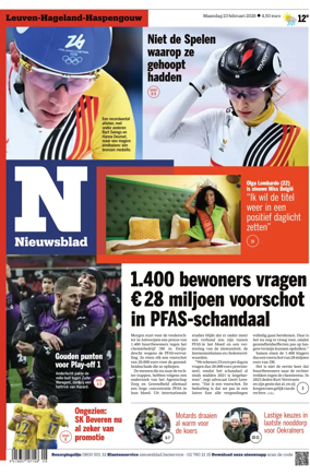 Cover of Het Nieuwsblad