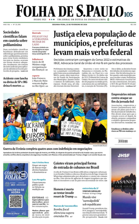 Cover of Folha de S.Paulo