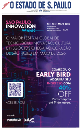 Cover of O Estado de S. Paulo