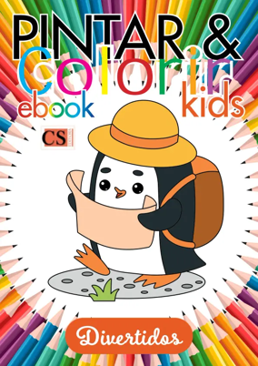 Cover of Pintar e Colorir Kids