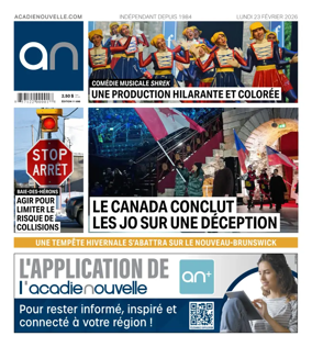Cover of Acadie Nouvelle