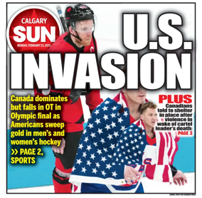 Cover of Calgary Sun
