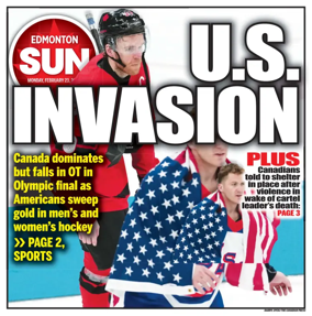 Cover of Edmonton Sun