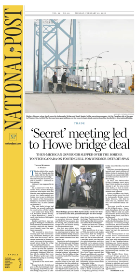 Cover of National Post - (Latest Edition)