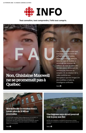 Cover of Radio-Canada Info