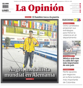 Cover of La Opinion