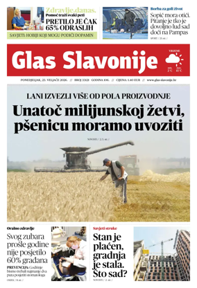 Cover of Glas Slavonije