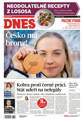 Cover of Dnes Prague Edition