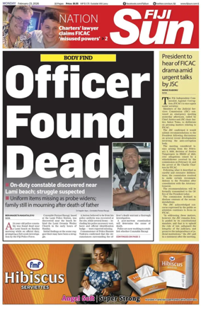 Cover of Fiji Sun