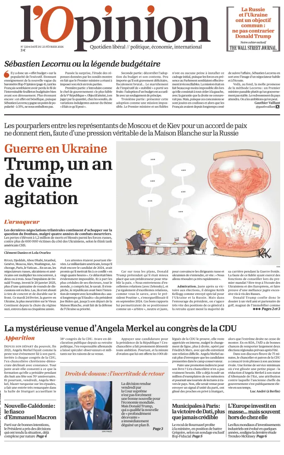 Cover of L'Opinion