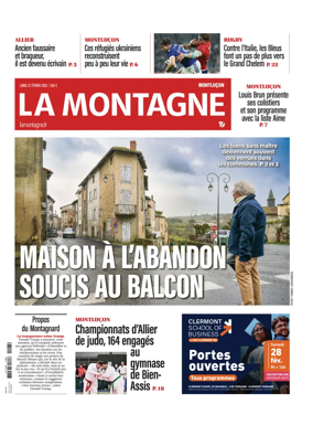 Cover of La Montagne (Montlucon)