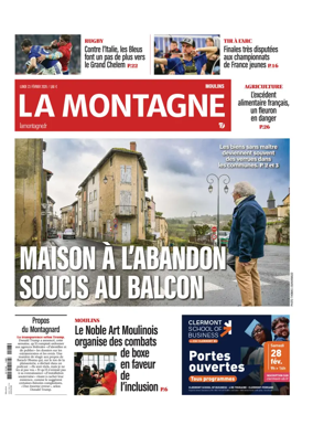 Cover of La Montagne (Moulins)