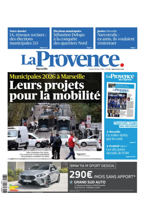 Cover of La Provence Marseille