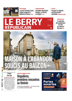 Cover of Le Berry Republicain