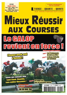 Cover of Mieux Reussir Aux Courses