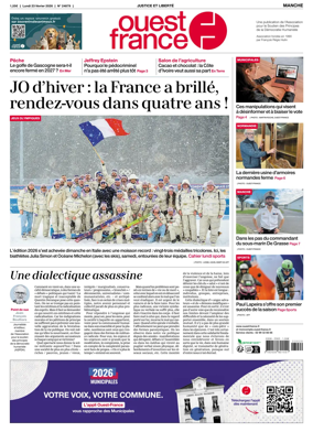Cover of Ouest France (Manche)