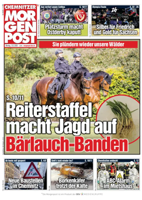 Cover of Chemnitzer Morgenpost