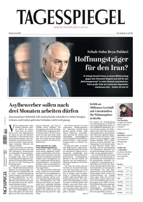 Cover of Der Tagesspiegel