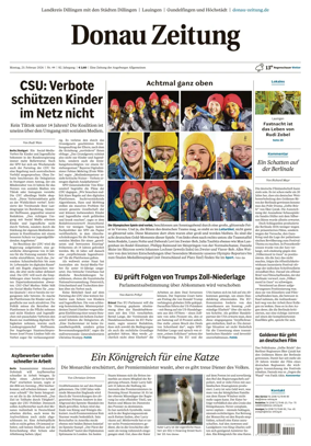 Cover of Donau Zeitung