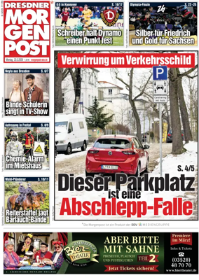 Cover of Dresdner Morgenpost