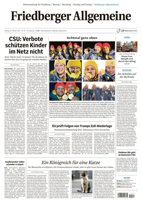 Cover of Friedberger Allgemeine