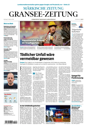 Cover of Gransee-Zeitung