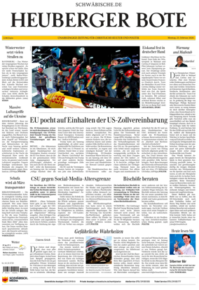 Cover of Heuberger Bote