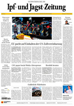 Cover of Ipf- und Jagst-Zeitung