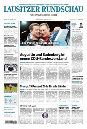 Cover of Lausitzer Rundschau