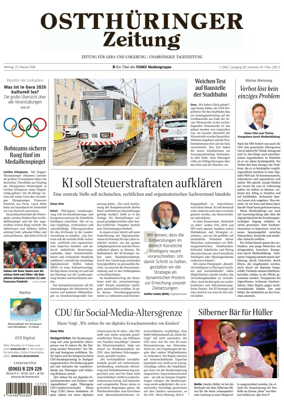 Cover of Ostthuringer Zeitung (Gera)