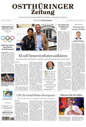 Cover of Ostthuringer Zeitung (Greiz)