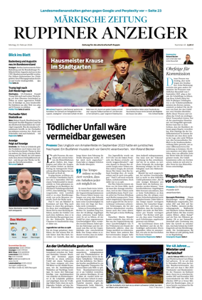 Cover of Ruppiner Anzeiger