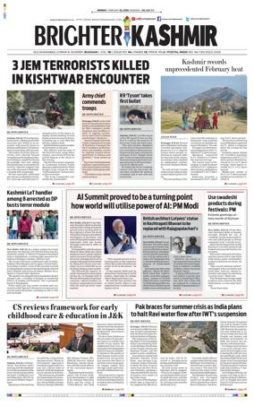 Cover of Brighter Kashmir