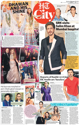 Cover of Hindustan Times (Chandigarh) - City